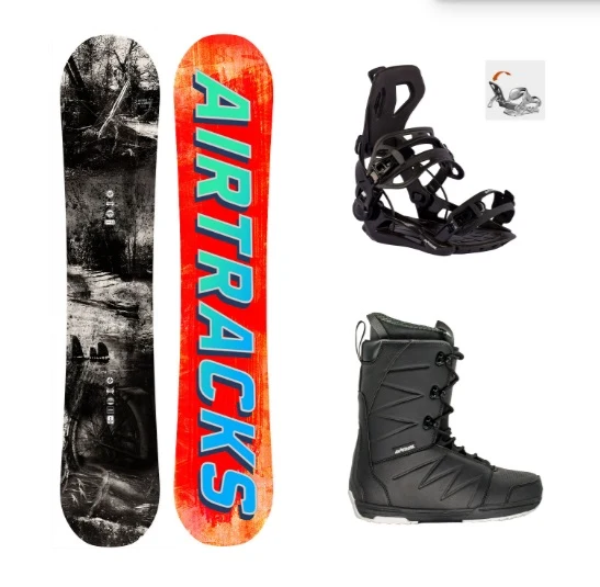 Past & Future Herren Snowboard Set Hybrid Rocker
