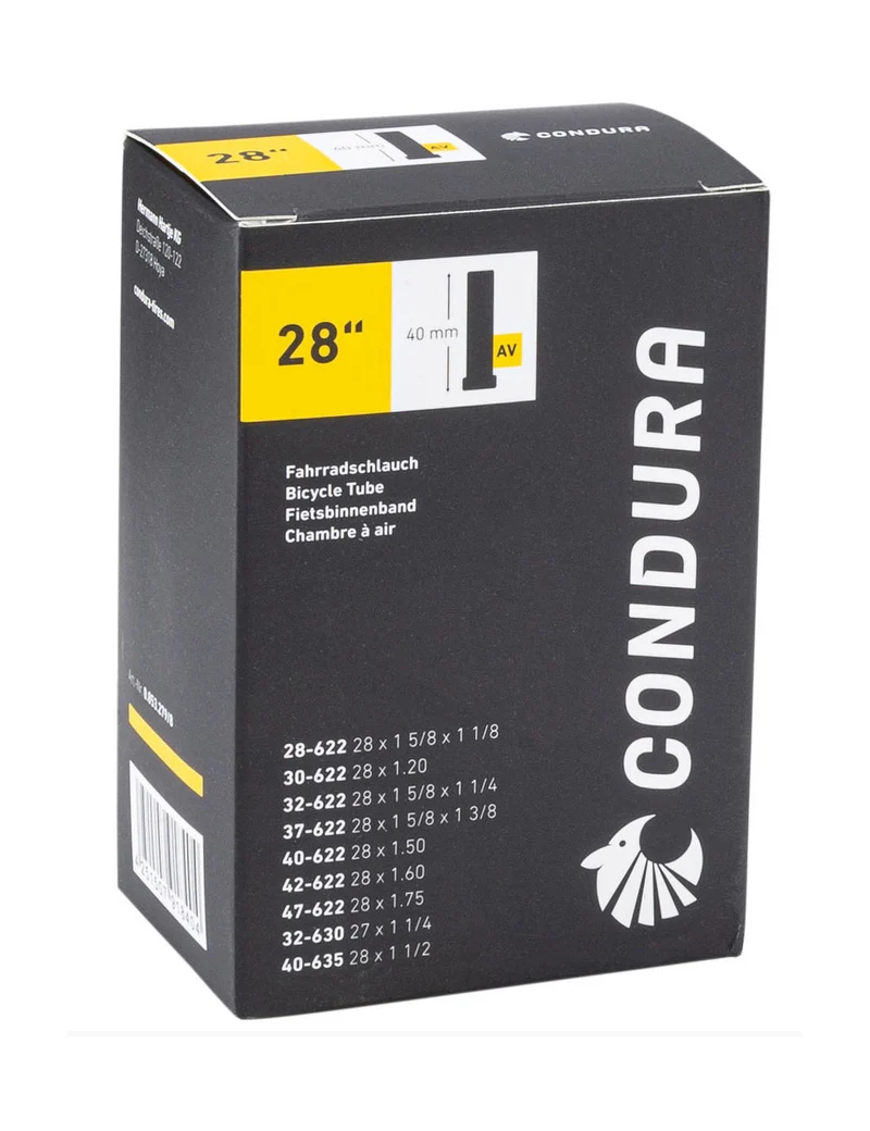 CONDURA Schlauch - 28"-Schraderventil (AV) 40 mm