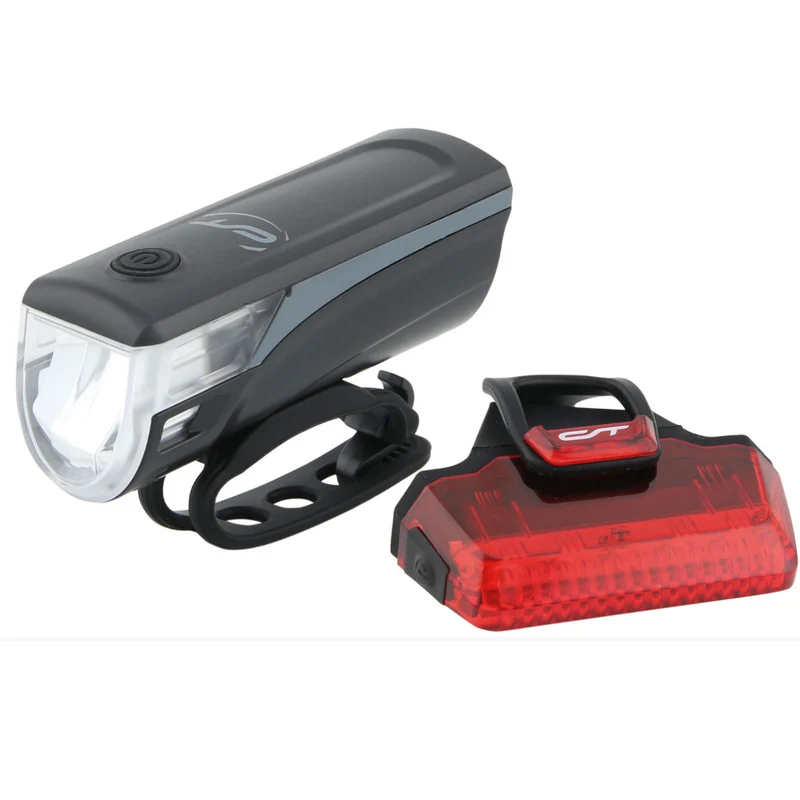 CONTEC Batterie-LED-Leuchtenset "Speed-LED" schwarz - coolgrey