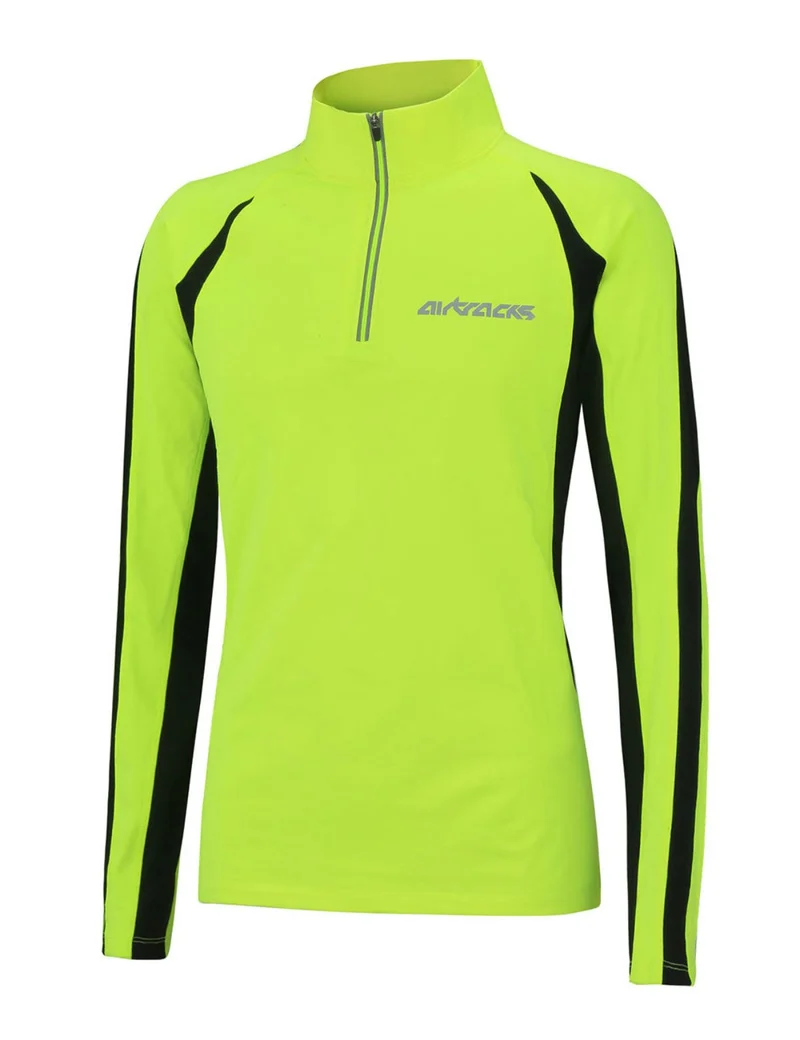 Herren Thermo Laufshirt Langarm Pro Neon