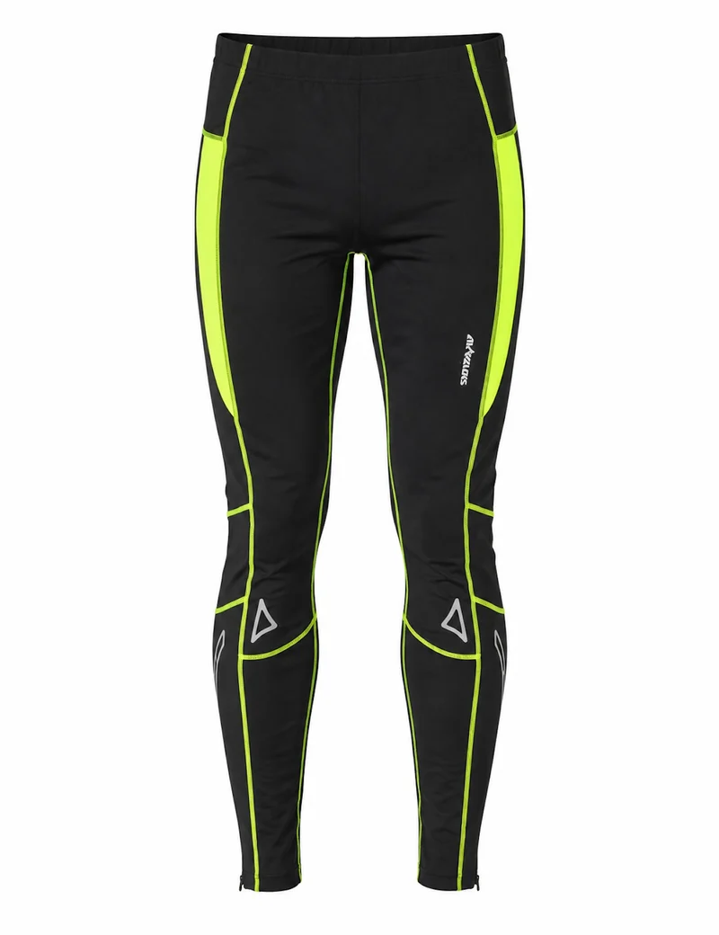 Herren Winter Thermo Lauftight Lang Pro T Neon