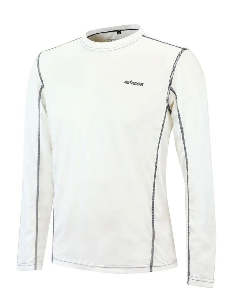Funktions Laufshirt Langarm Pro Air Weiss