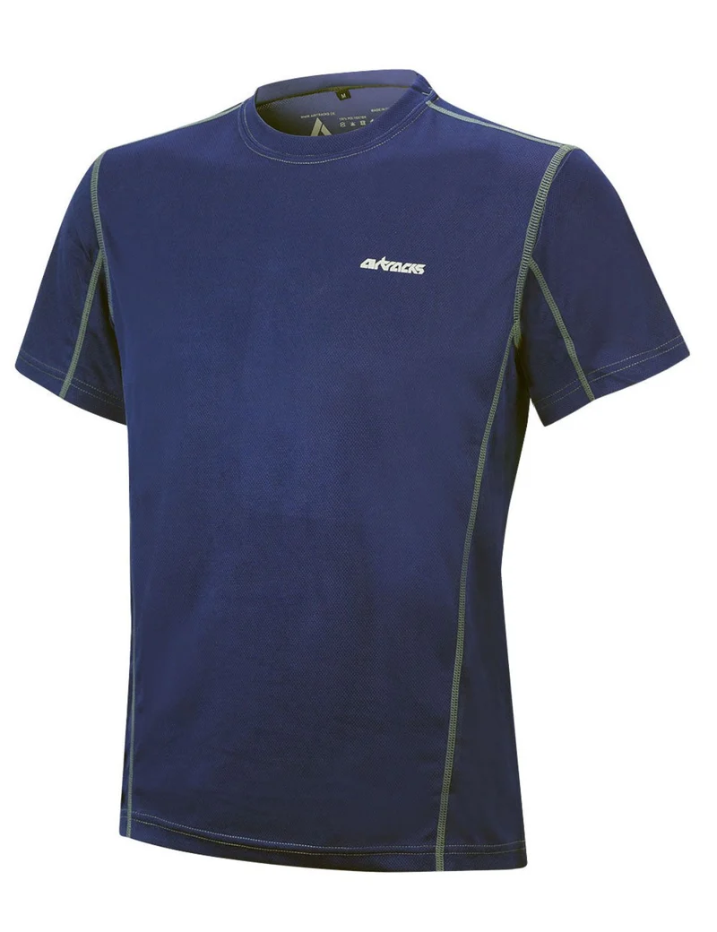Funktions Laufshirt Kurzarm Pro Air Navy Blau
