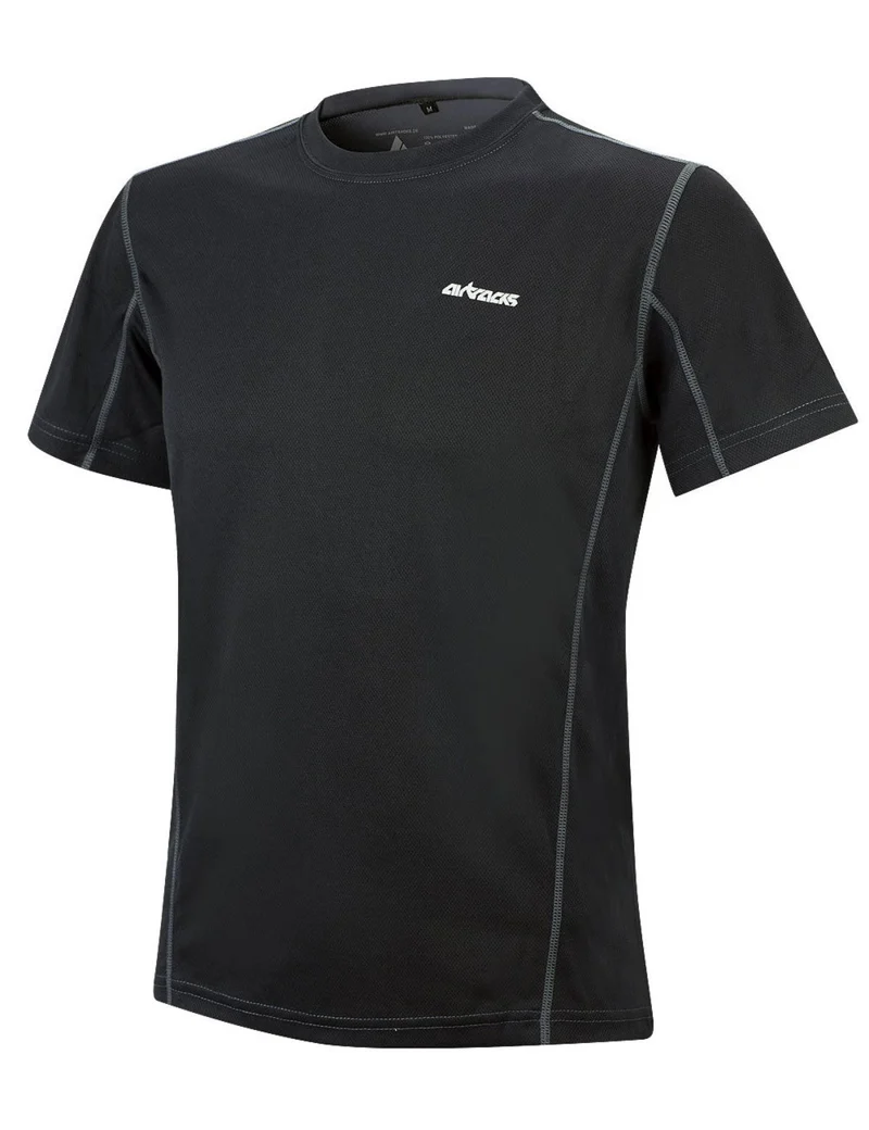 Funktions Laufshirt Kurzarm Pro Air Schwarz