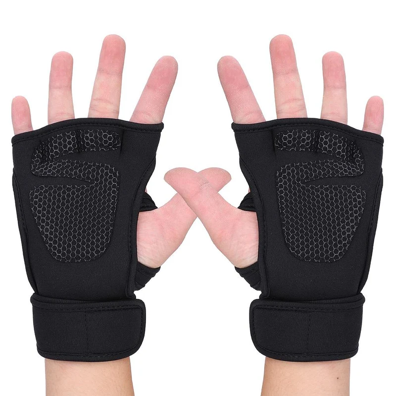 Weight Lifting Gloves Anti-slip Neoprene Gym Training Fitness Gloves