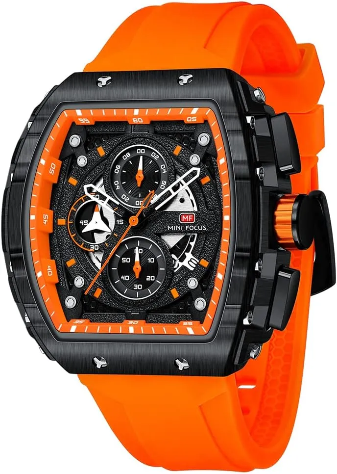 Montre Sportive Homme Chronographe Quartz – Étanche