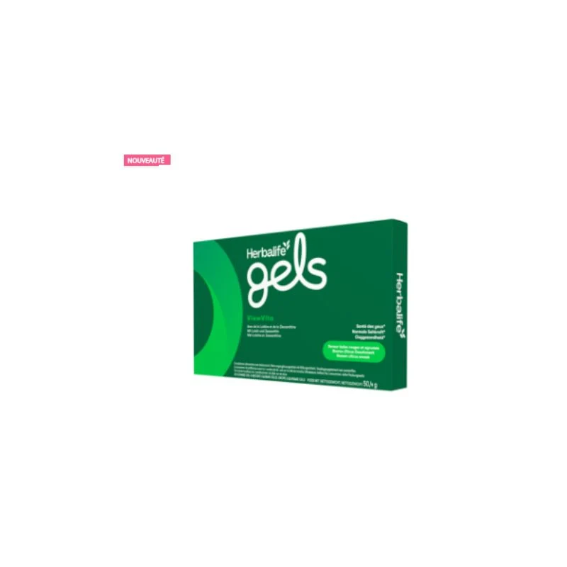 Herbalife Gels ViewVita Saveur Baies rouges et agrumes 30 gommes gel à mâcher
