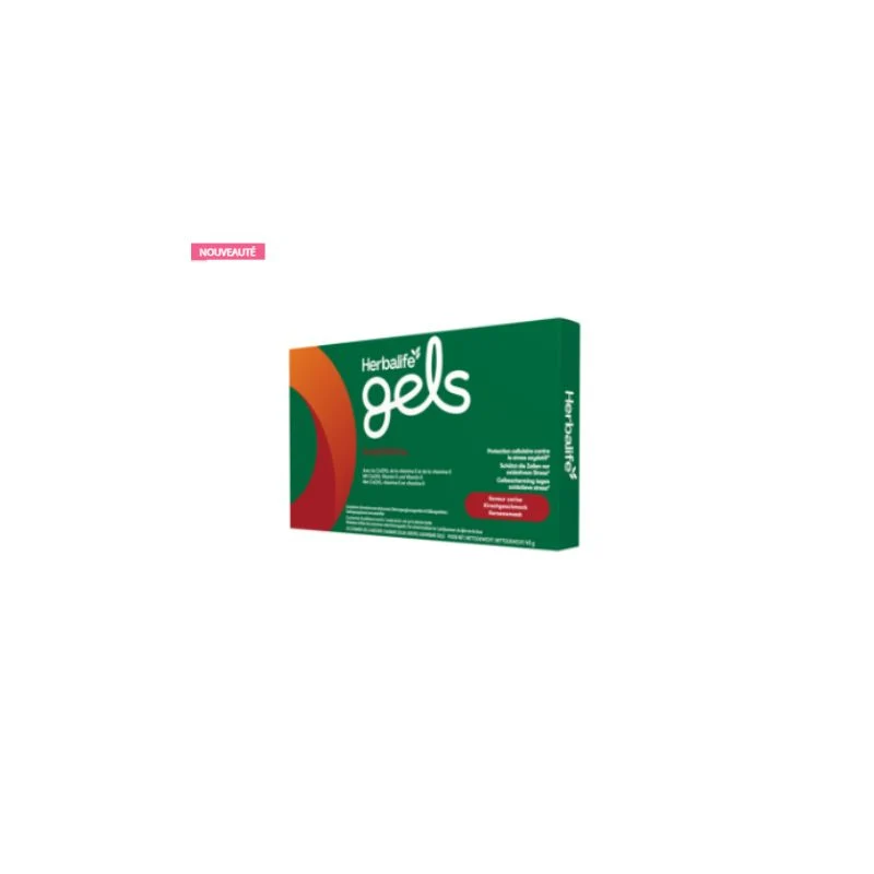 Herbalife Gels CoQ10Vita Saveur Cerise 30 gommes gel à mâcher