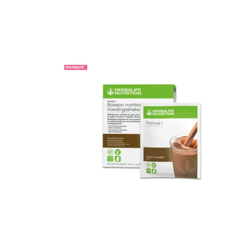 Sachets de Formula 1 Herbalife nouvelle génération-lot de 7 sachets de 26 g