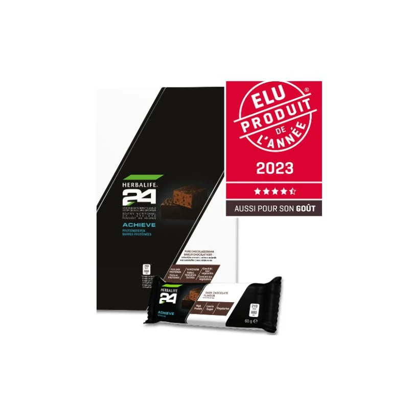 Barres protéinées Achieve H24-6 barres de 60 g chacune