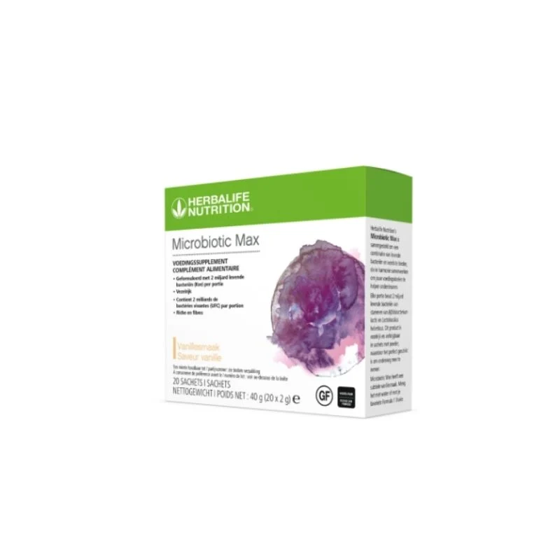 Microbiotic Max Herbalife Vanille 20 sachets de 2g