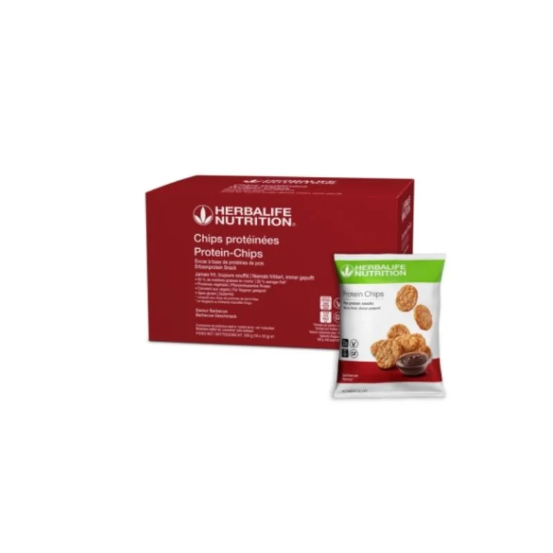 Chips Protéinées Herbalife 10 sachets par boîte 30 g