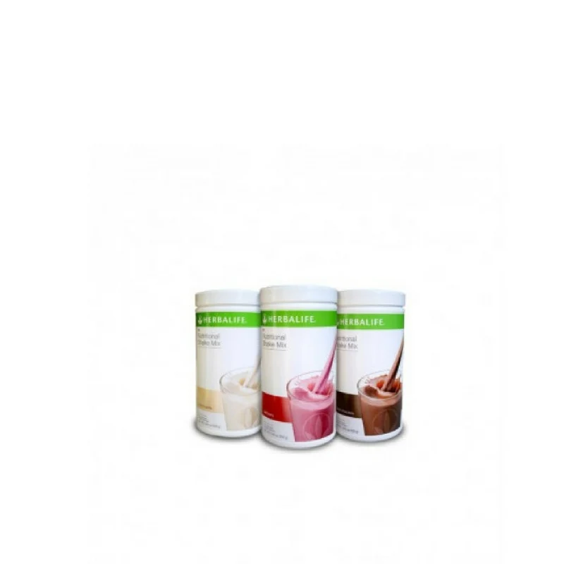 Lot de 3 boîtes de Formula 1 Herbalife- 9 parfums au choix-poids net 550 g par boîte