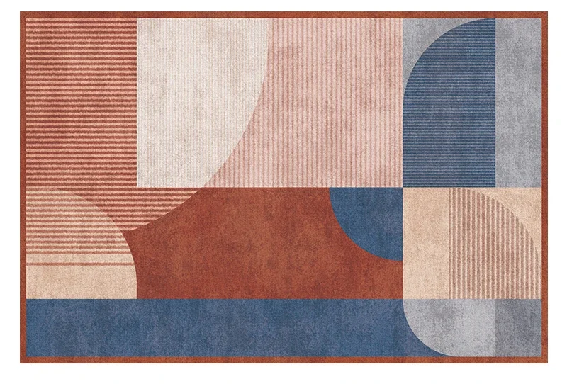 Tapis Abstrait Moderne