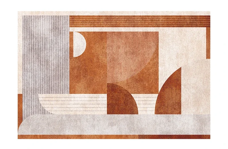 Tapis Motif Abstrait