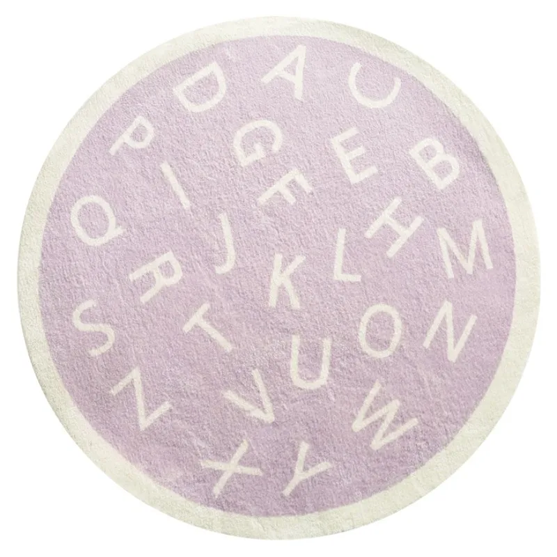 Tapis Alphabet Rond
