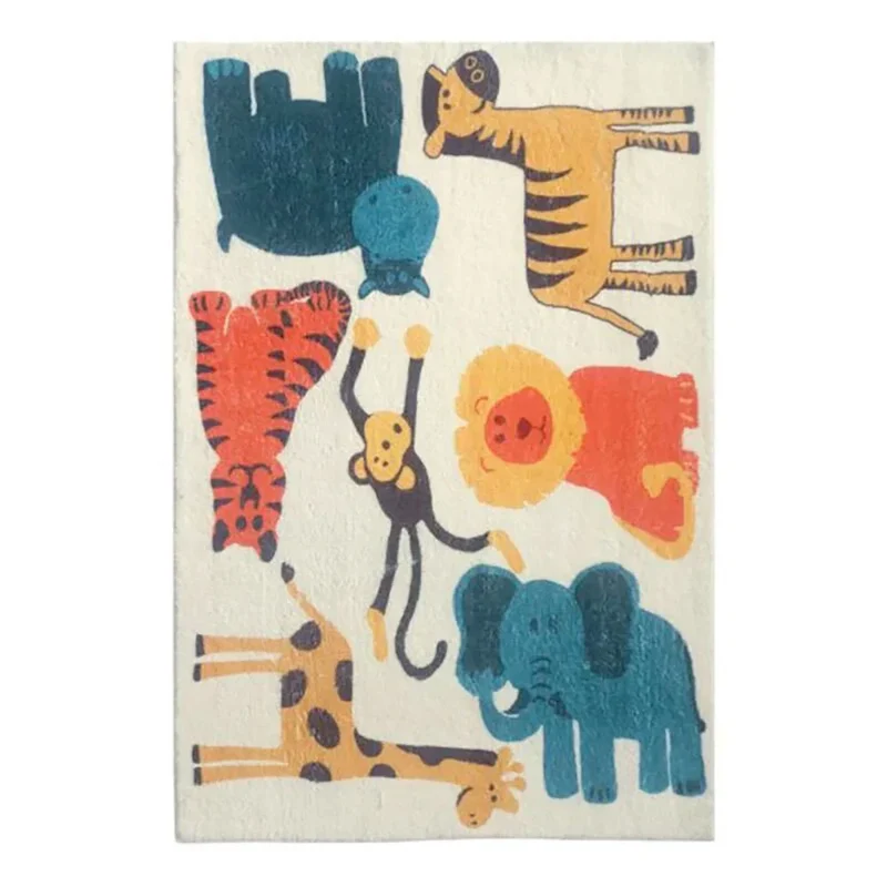 Tapis Animaux Jungle