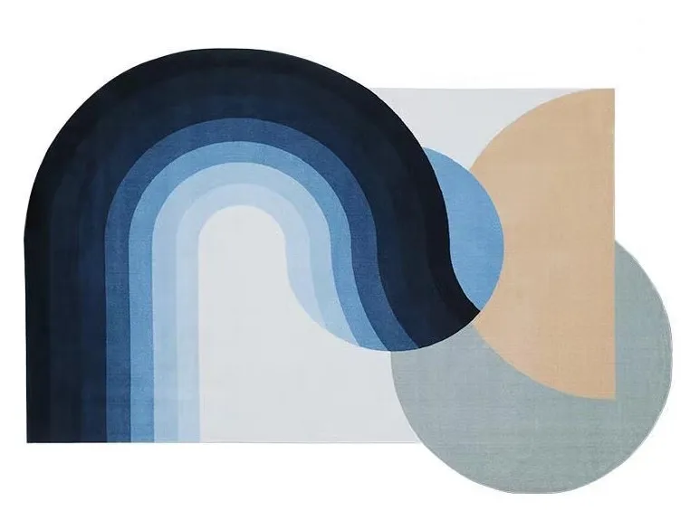 Tapis Irrégulier Nordique