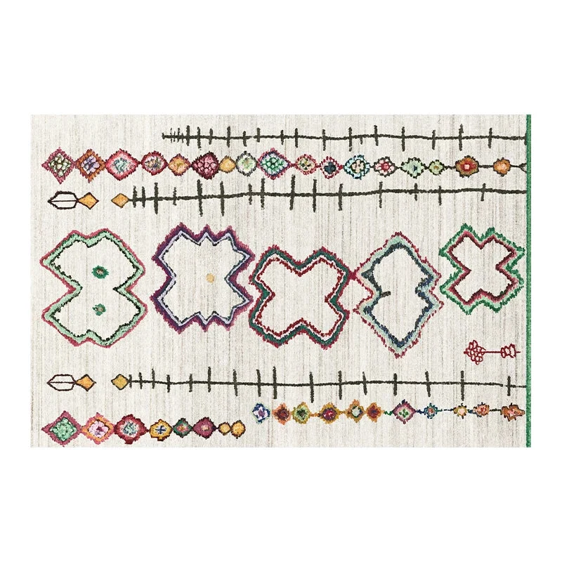 Tapis Coloré Ethnique