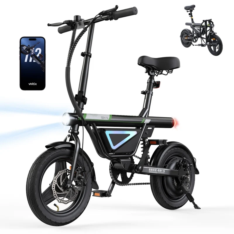 Vélo électrique pliable urbain EB1S 500W avec application mobile