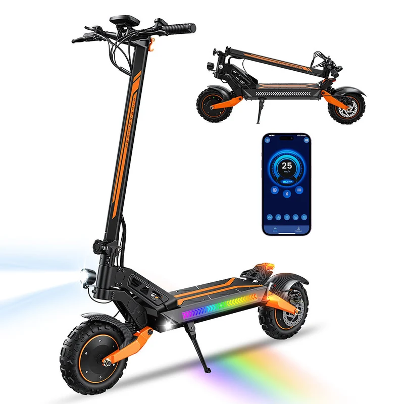 iScooter W12 3000W Trottinette Électrique Tout-Terrain