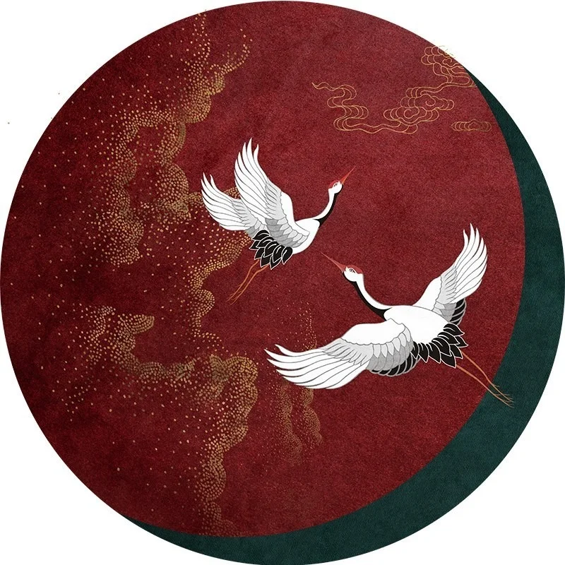 Tapis Chinois Rouge
