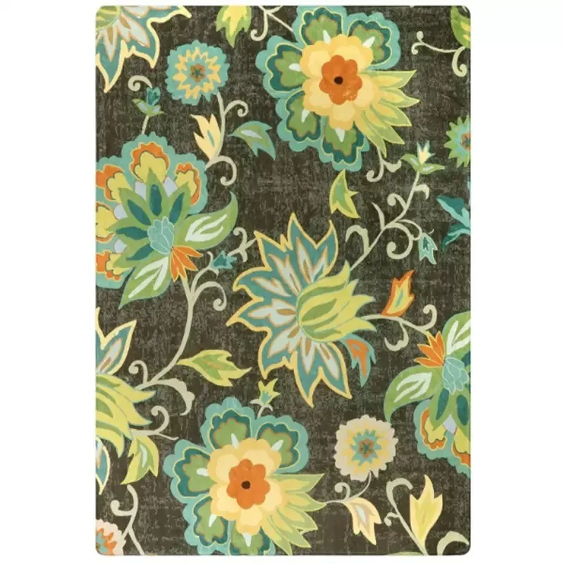 Tapis Chambre Fleurs