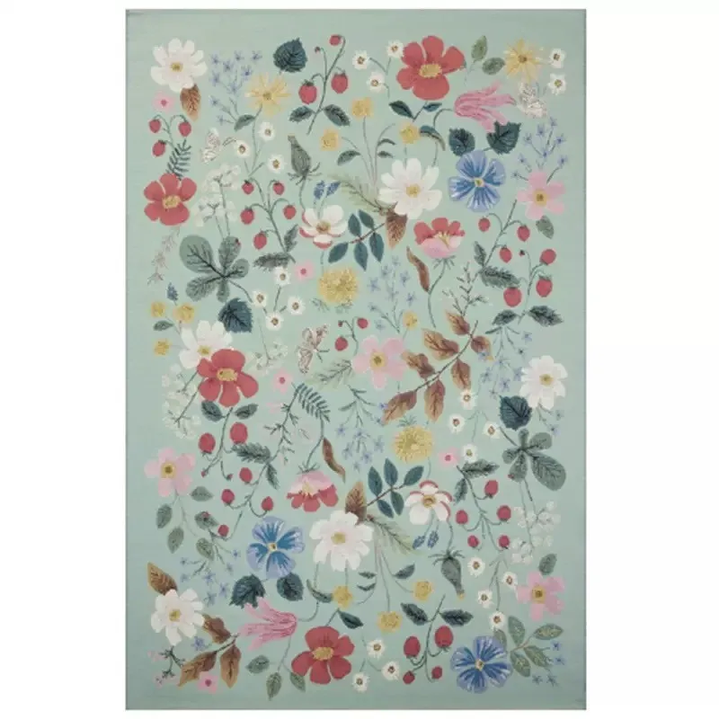 Tapis Fleuri Style Anglais