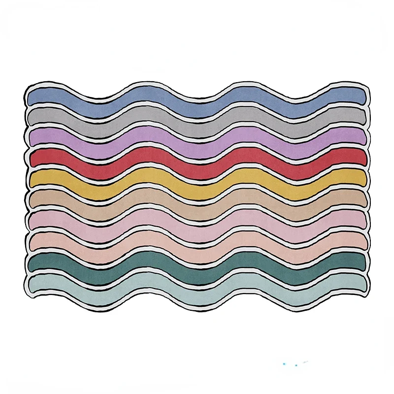 Tapis Couleur Arc-en-ciel