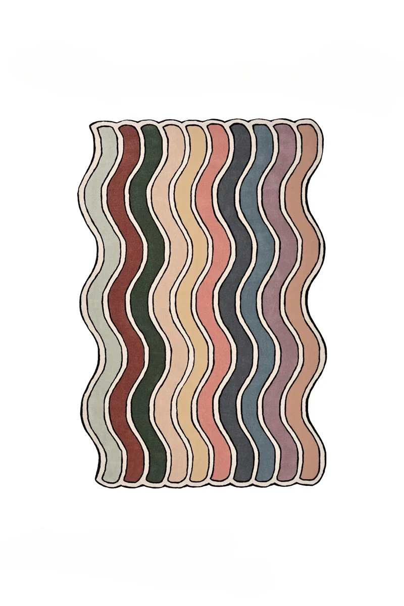 Tapis Arc en Ciel Terracotta