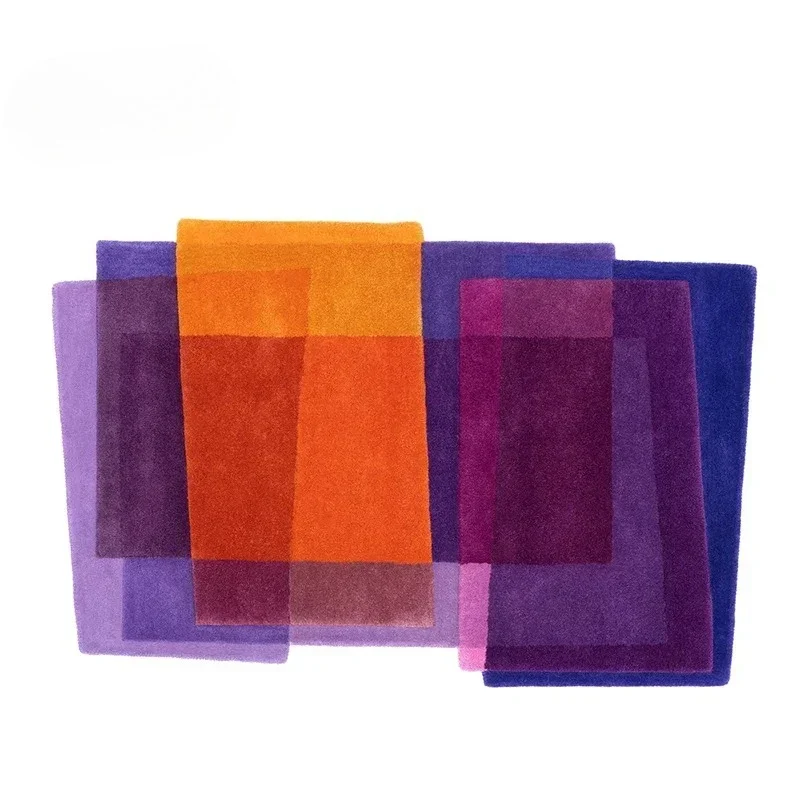 Tapis Pastel Géométrique