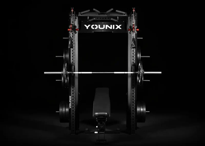 Younix Cable Rack – Kabelzug-Power-Rack | 250+ Übungen