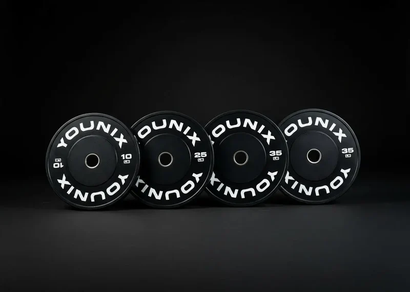 Younix Premium Bumper Plate 10 kg – Hantelscheibe 450 mm