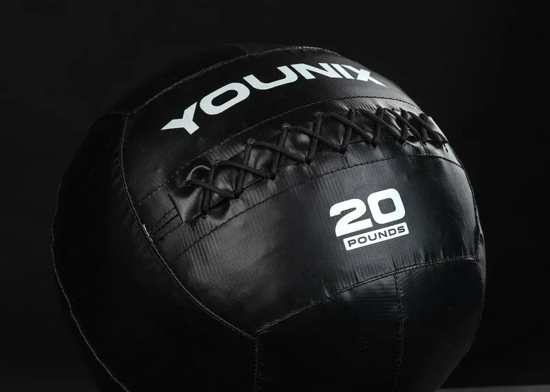 Younix Performance Medizinball Set – 10, 14 & 20 lb