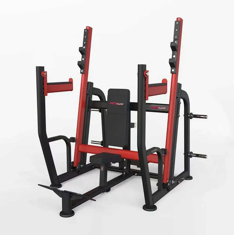 MaxPump A7055 Safety with Pivot Shoulder Press Bench