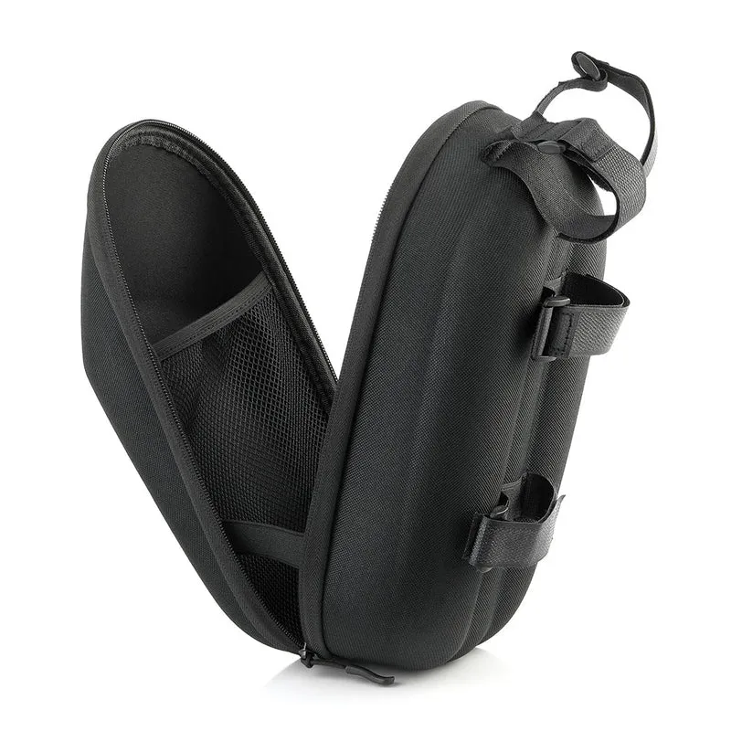 Sac de rangement noir pour tête de trottinette électrique