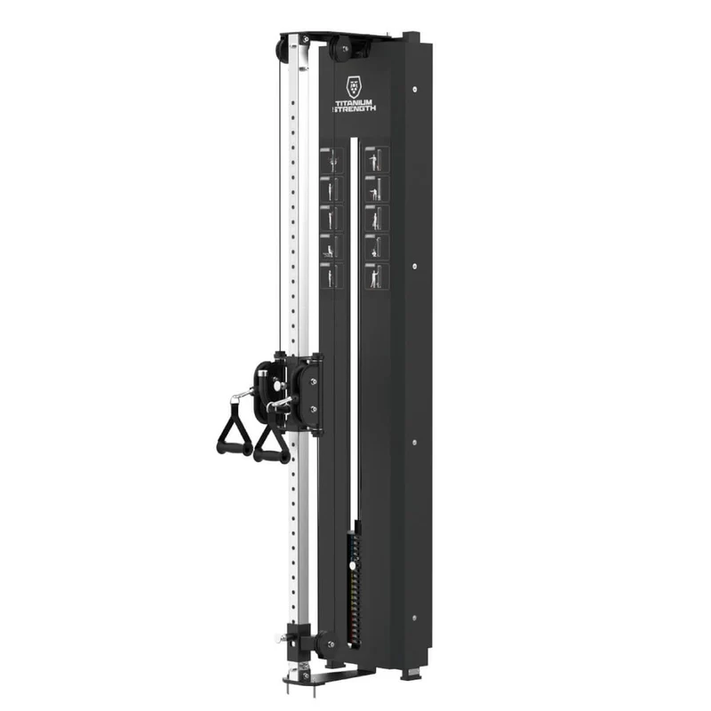 Croisement de Poulies Compact – Fixation Murale