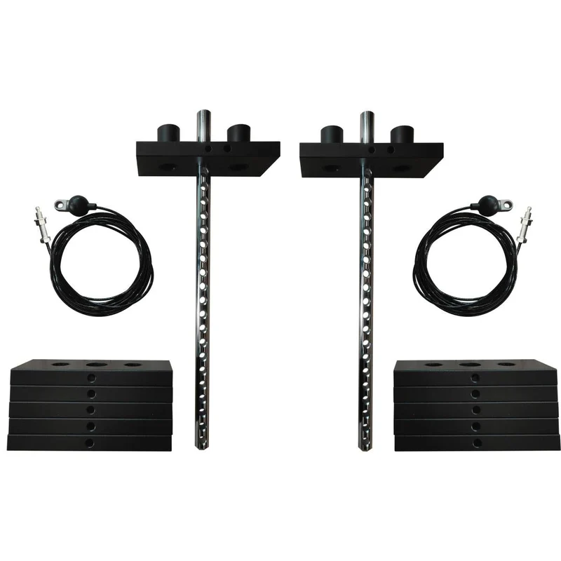 Plaques Supplémentaires pour TAP Double Poulie Ajustable (2 x 22,5 kg)