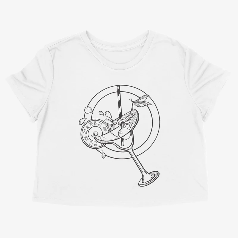 Crop top Murph® - Cocktail White