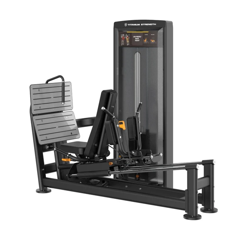 Dual Leg Press Horizontale / Hack Squat Black Series