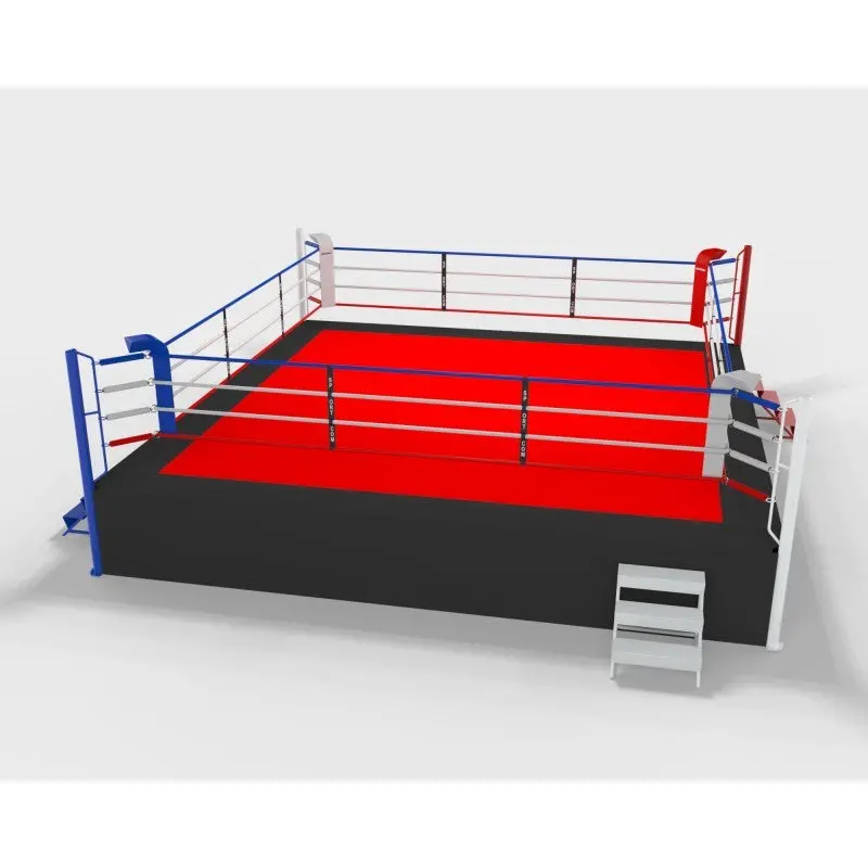 Pro-Wettkampf-Boxring mit 1 m Podium – 6×6 und 7×7 m