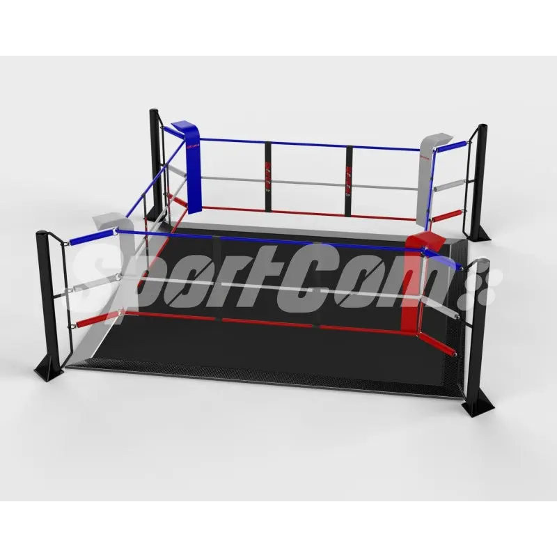 Ecofix Bodenmontage-Boxring mit Aluminiumrand – 4×4 bis 7×7 m