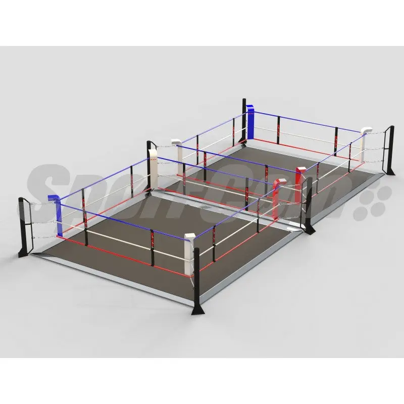 Ecofix Doppel-Boxring mit Aluminiumrand – 8×4 bis 14×7 m