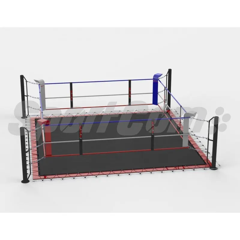 Rutschfeste Ringplane für Bodenmontage-Boxringe – 4×4 bis 6×6 m