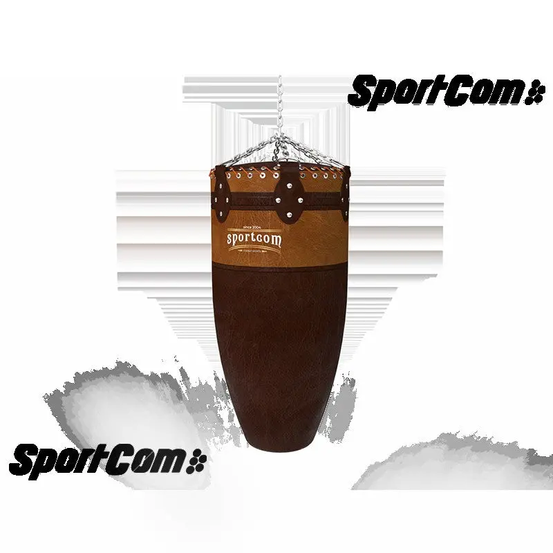 Vintage-Comete-Sandsack Echtleder – 1 m, 48 cm, 50 kg