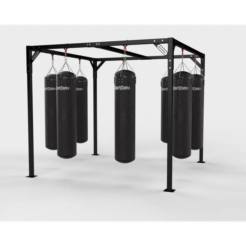 Fitnessstation für Sandsäcke – 8 oder 14 Plätze, 3 m hoch