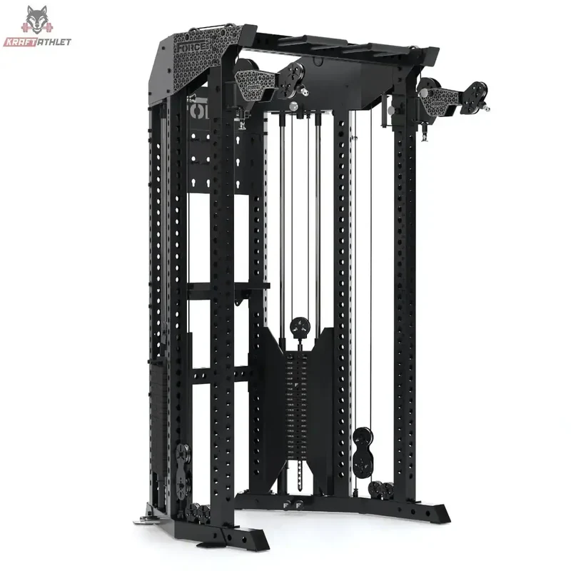 Functional Trainer Rack – Doppelzugverstellung + Rack Force USA