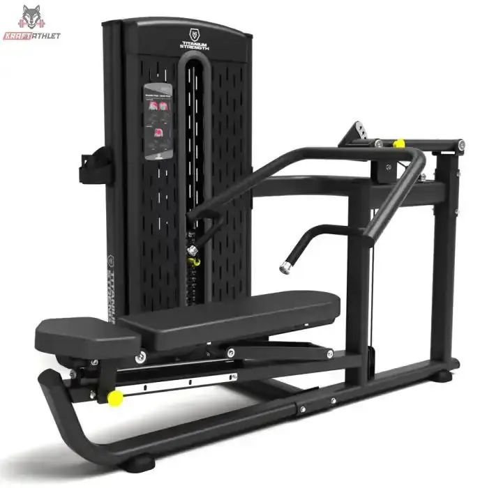Selectorized Dualtrainer Schulter- und Brustpresse M5 Titanium Strength