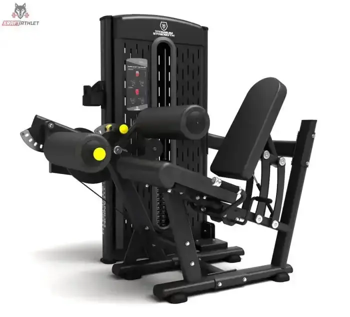Selectorized Dualtrainer Quadrizeps und Oberschenkel M1 Titanium Strength