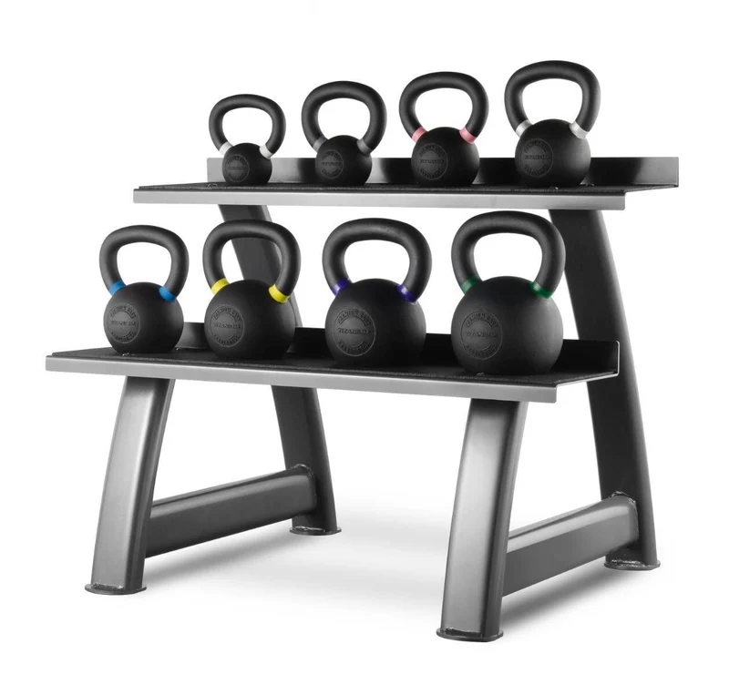 Set Kettlebells 4-24KG + Rack